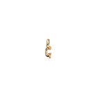 Charm letra G peque&ntilde;a en oro 18k